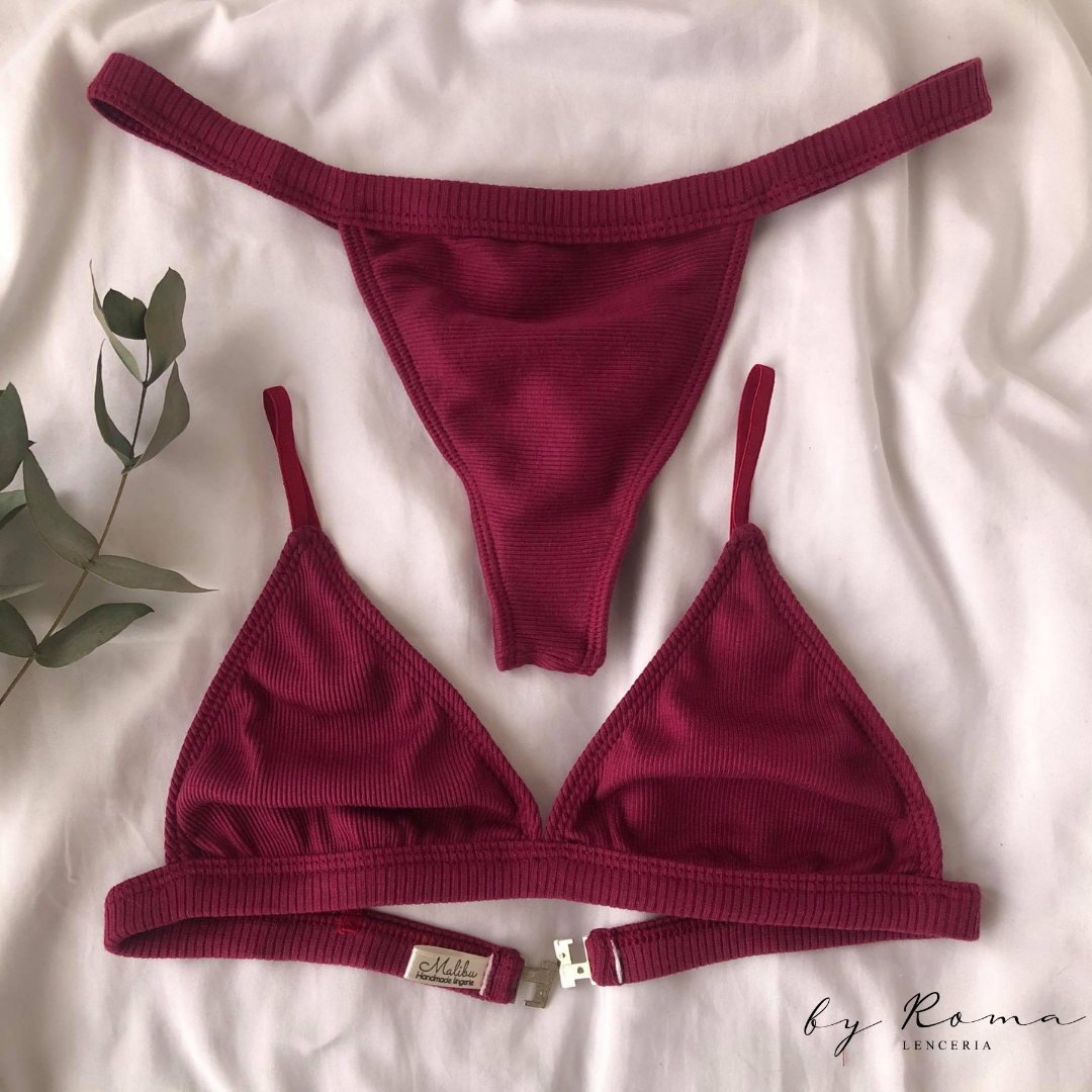 Conjunto Magnolia - Burdeo / XS